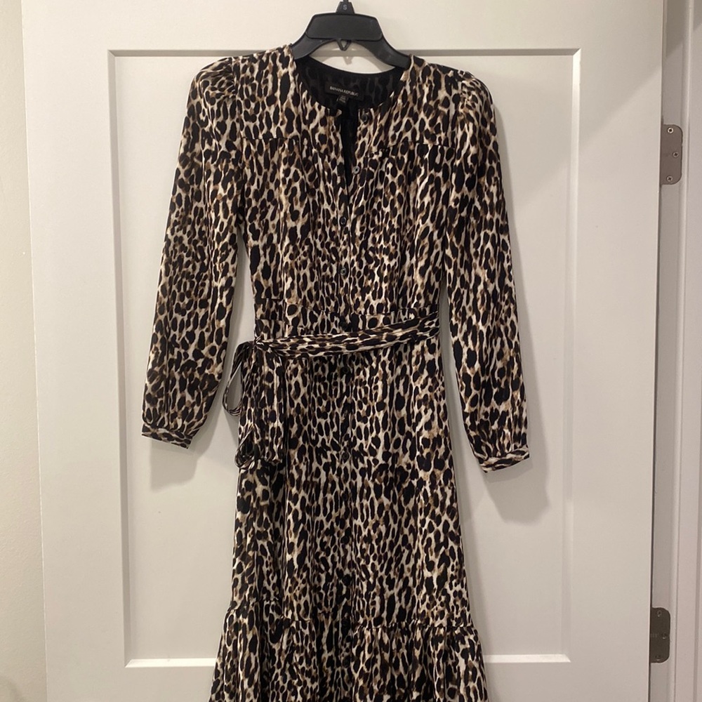 Banana Republic Cheetah Dress